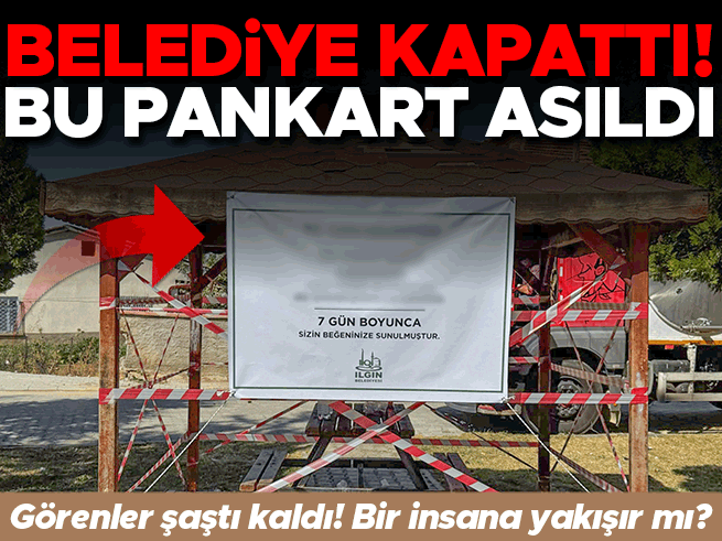 Konya'da Kirli Bırakılan Kameriye 7 Gün Kapatıldı