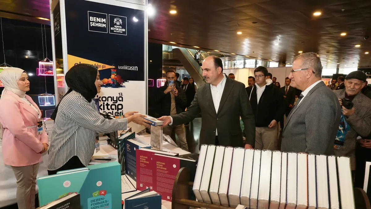 Konya Kitap Günleri 13. Kez Kapılarını Açtı