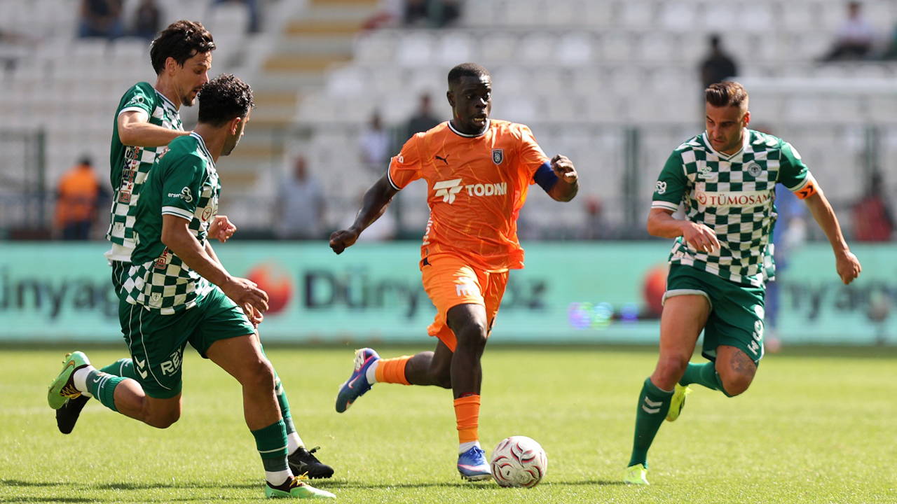 Konyaspor ile Başakşehir 0-0 berabere kaldı