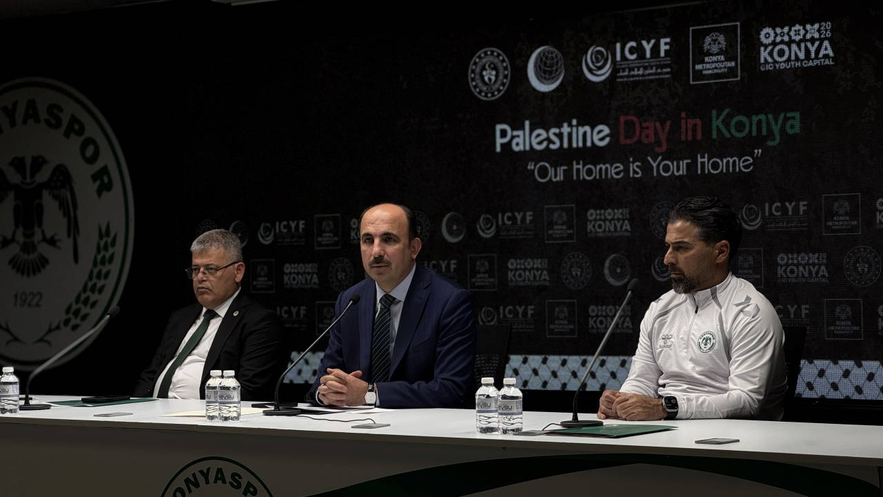 Konyaspor'dan Filistin maçına çağrı
