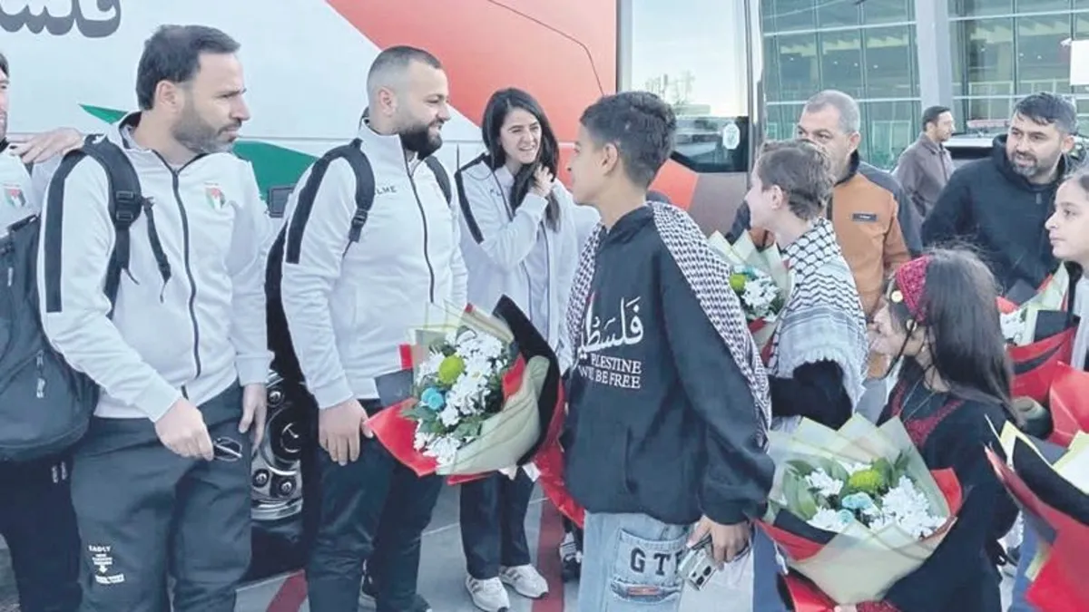 Konyaspor ve Filistin Milli Takımı Dostluk Maçında