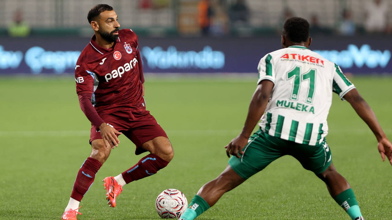 Konyaspor, Trabzonspor'u 1-0 Mağlup Etti