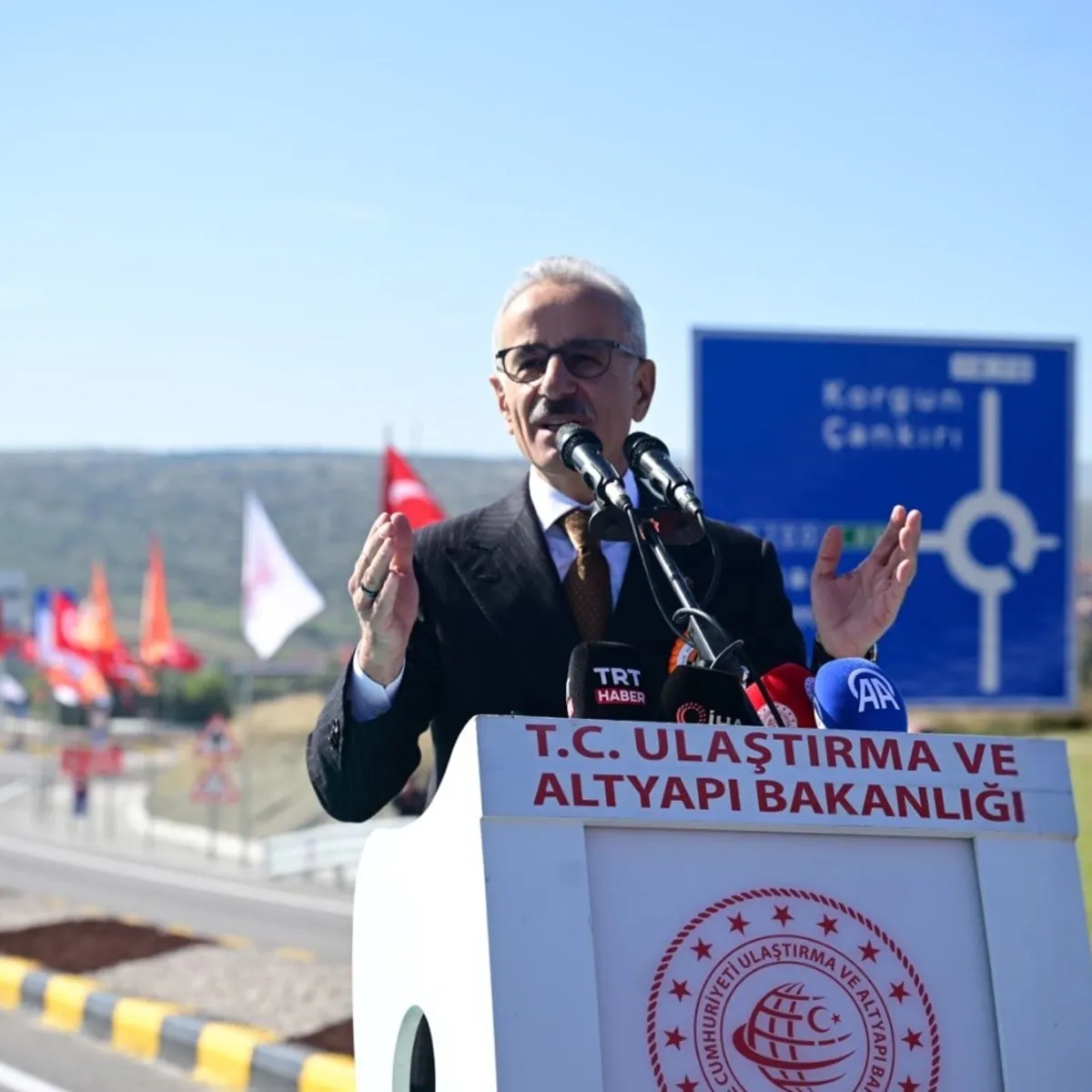 Korgun-Kurşunlu Yolu açıldı: 45 dakika 24 dakikaya indi