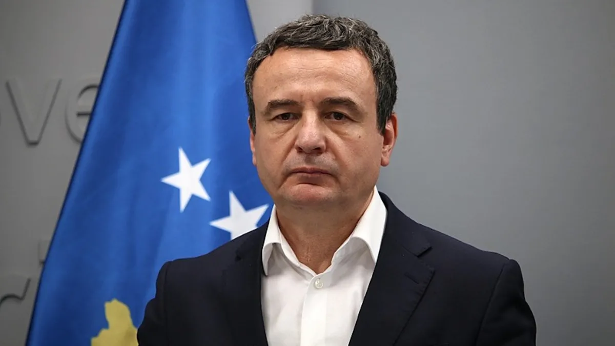 Kosova Başbakanı Kurti: Terörle Mücadelede Türkiye'yi Örnek Aldık