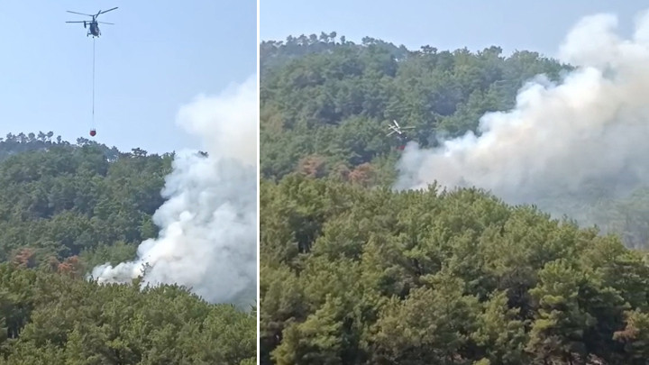 Kozan'da Orman Yangını: Havadan ve Karadan Müdahale Sürüyor