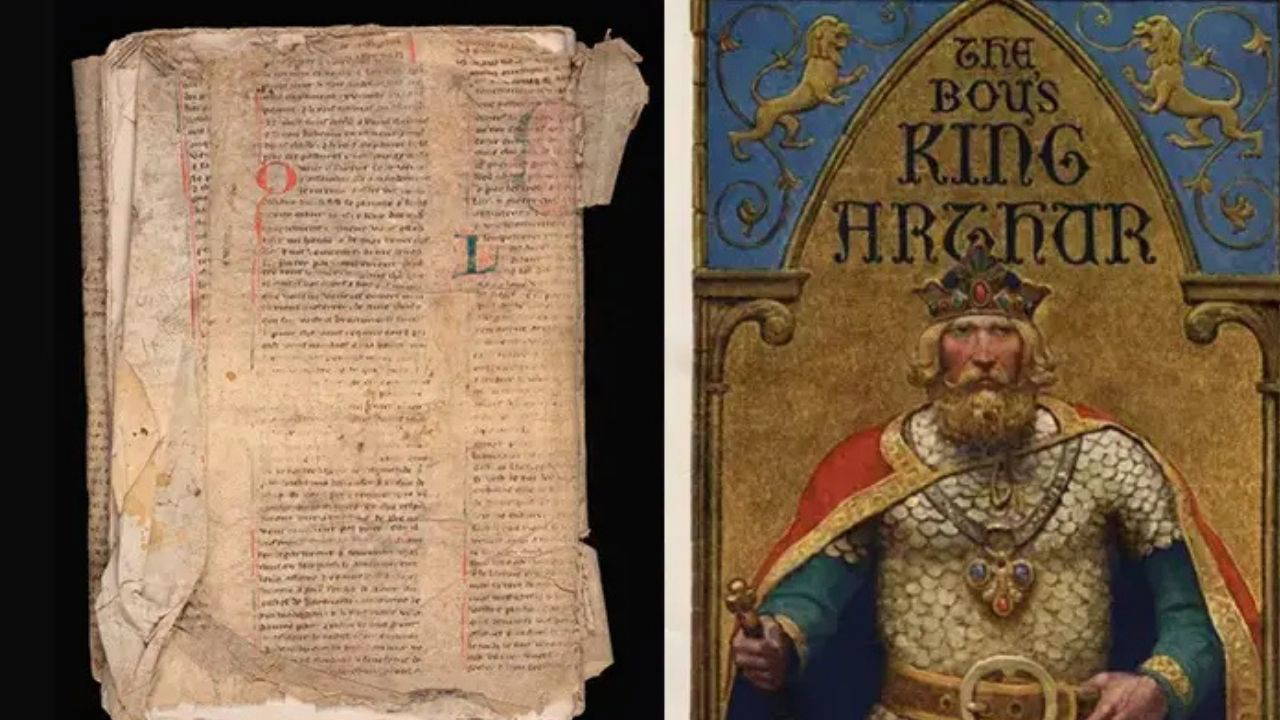 Kral Arthur'un 700 Yıllık El Yazması Açık Artırmada