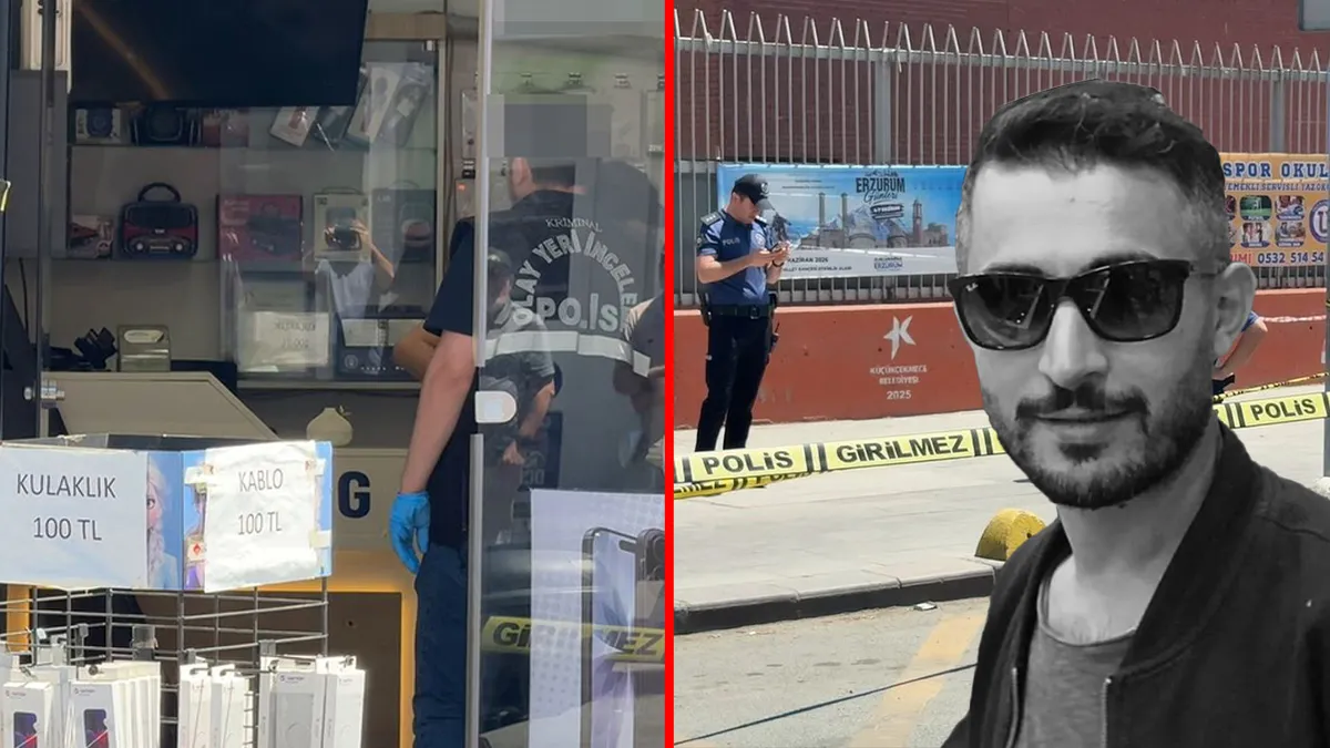 Küçükçekmece'de kurye kılığında suikast: Telefoncu iş yerinde öldürüldü