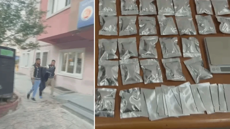 Küçükçekmece'de uyuşturucu operasyonu: Şüpheli üzerinden çıktı