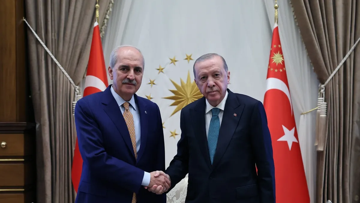 Külliye'de kritik zirve: Erdoğan, Kurtulmuş'u kabul etti
