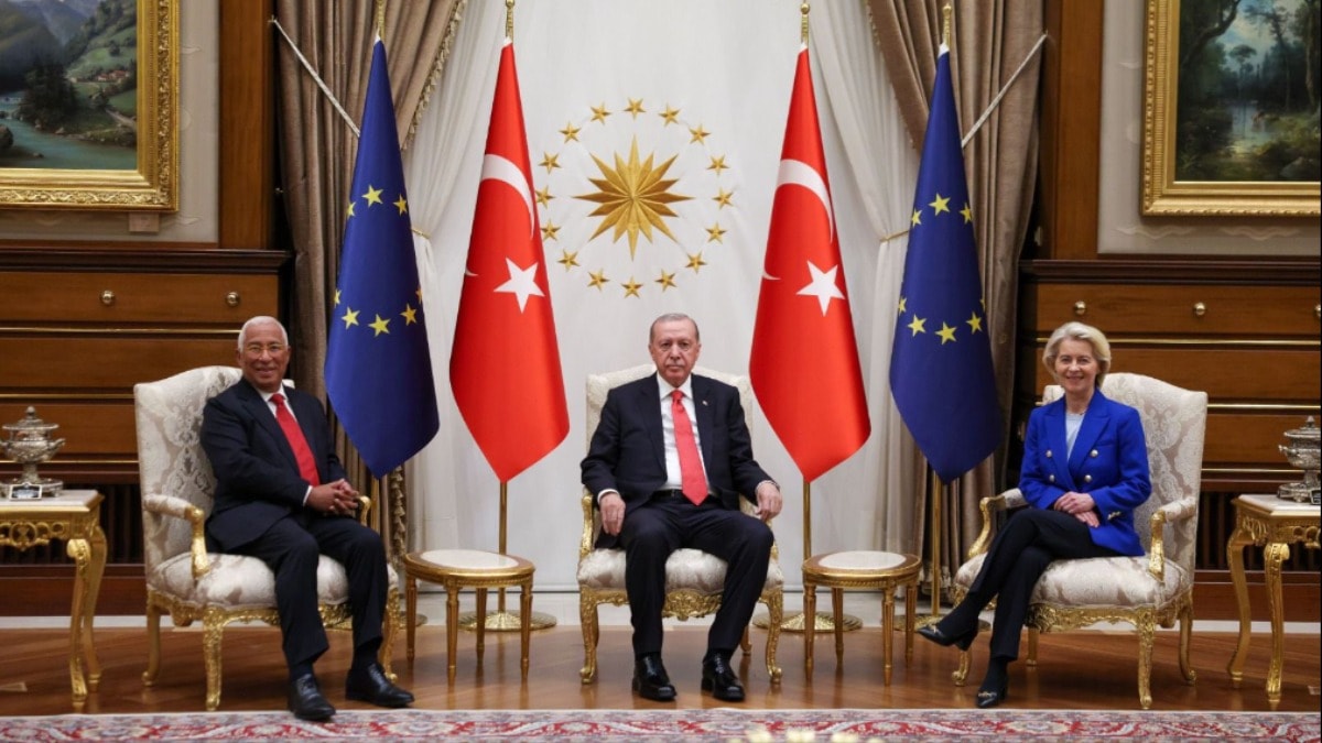 Külliye'deki protokol krizi böyle çözüldü