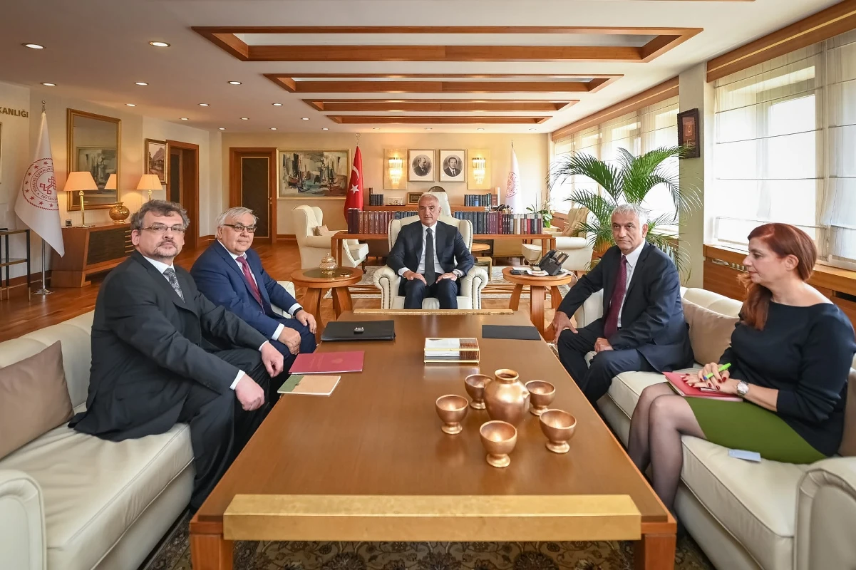 Kültür ve Turizm Bakanı Ersoy, Rusya'nın yeni büyükelçisini kabul etti