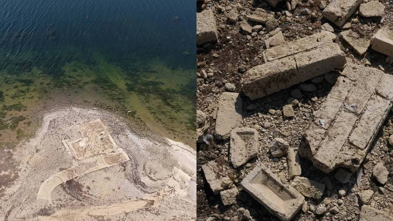 Kuraklık 50 Yıl Önce Sular Altında Kalan İngiliz Köyünü Ortaya Çıkardı