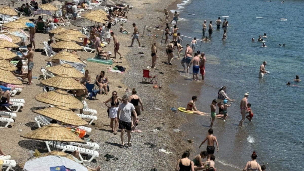 Kurban Bayramı'nda Bodrum Sahillerinde Yoğunluk
