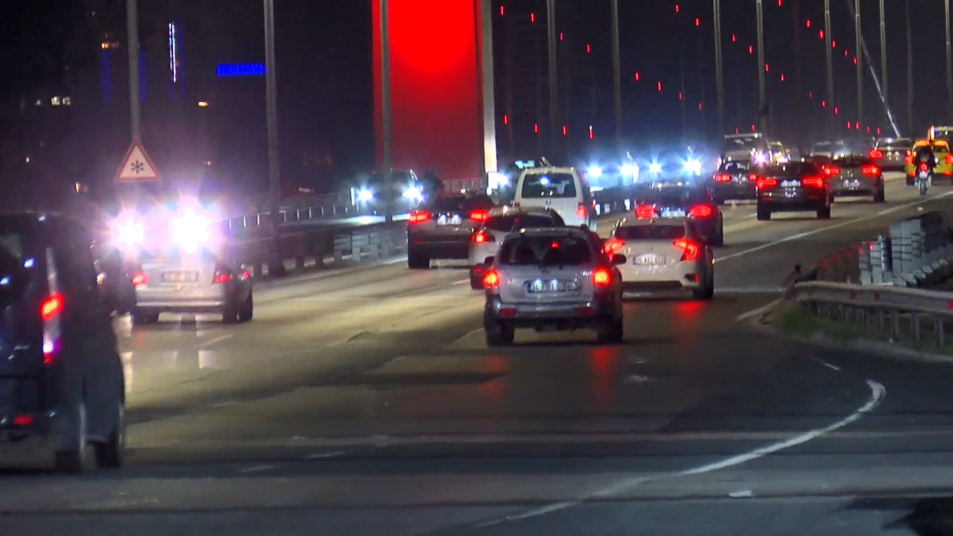 Kurban Bayramı dönüşü: Köprüde yoğunluk zirve yaptı