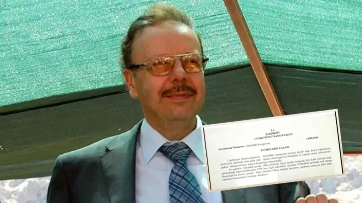 Kuriş soruşturmasında Arif Ahmet Denizolgun için feth-i kabir kararı