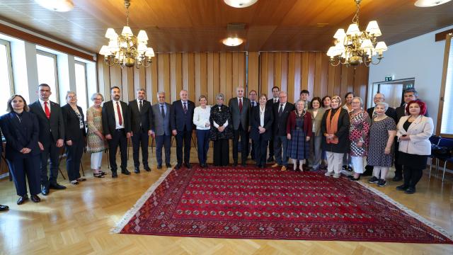 Kurtulmuş Finlandiya'da Türk ve Tatar toplumuyla buluştu