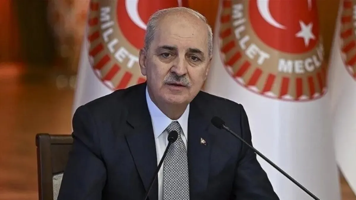 Kurtulmuş: 'Terörsüz Türkiye' Süreci Tıkır Tıkır İlerliyor