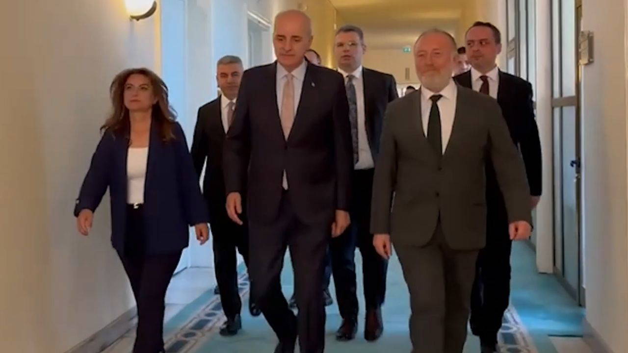 Kurtulmuş'tan DEM Parti'ye çerçeve yasa ziyareti