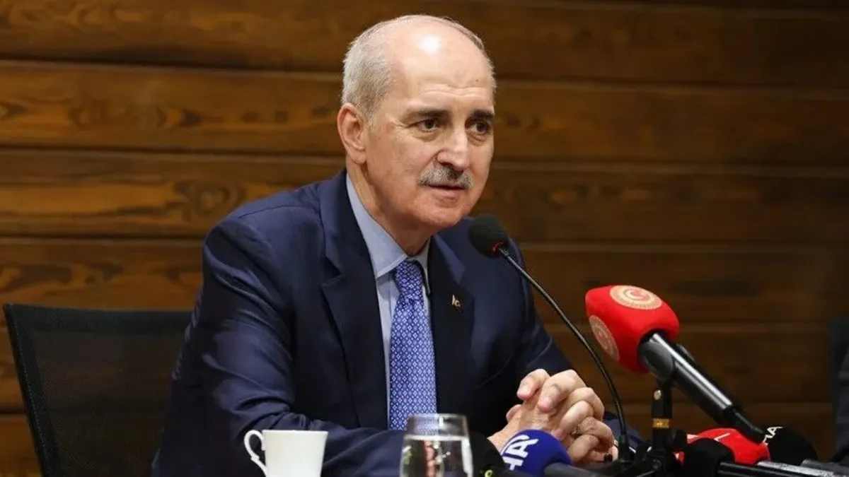 Kurtulmuş'tan İsrail'e Sert Mesaj: Bölgeyi Biz Toparlayacağız