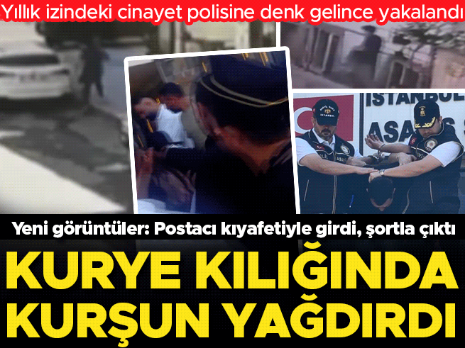 Kurye kılığında iş yerine girip husumetlisini vuran zanlı otogarda yakalandı