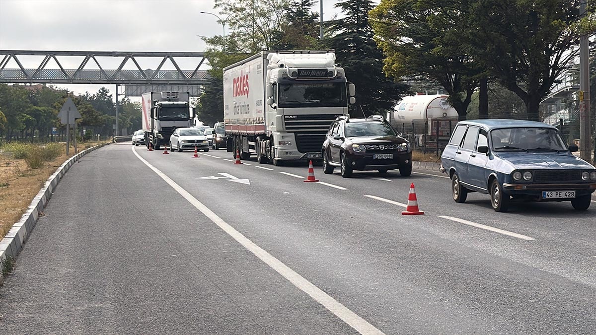 Kütahya'da çevre yolunda kaza: 2 yaya yaralandı