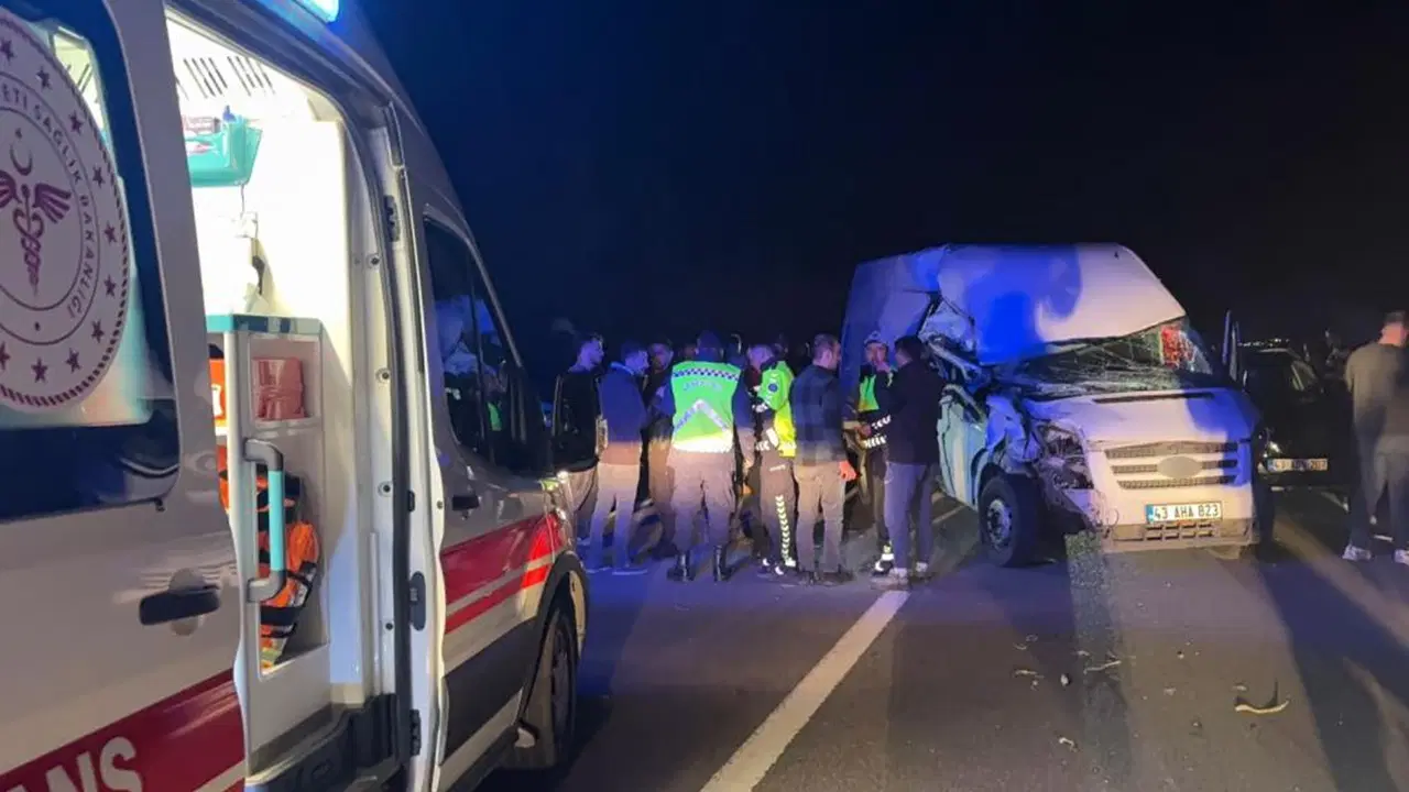 Kütahya'da zincirleme kaza: 7 yaralı