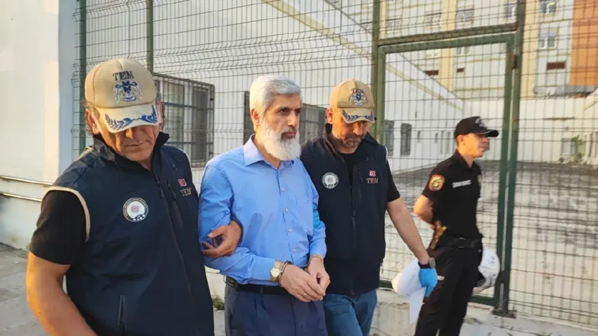 Kuytul kelepçeli gözaltına alındı