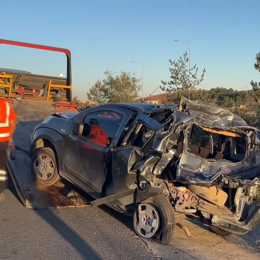 Kuzey Marmara Otoyolu'nda TIR Faciası: 1'i Çocuk 5 Yaralı