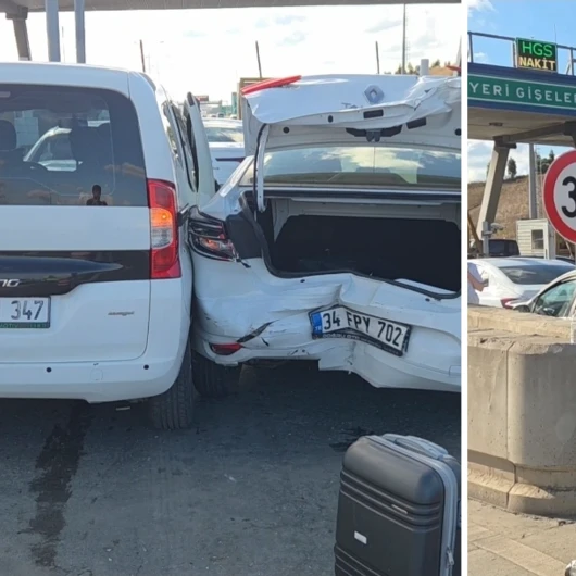 Kuzey Marmara Otoyolu'nda Zincirleme Kaza: 2 Yaralı, 2 Gişe Kapatıldı