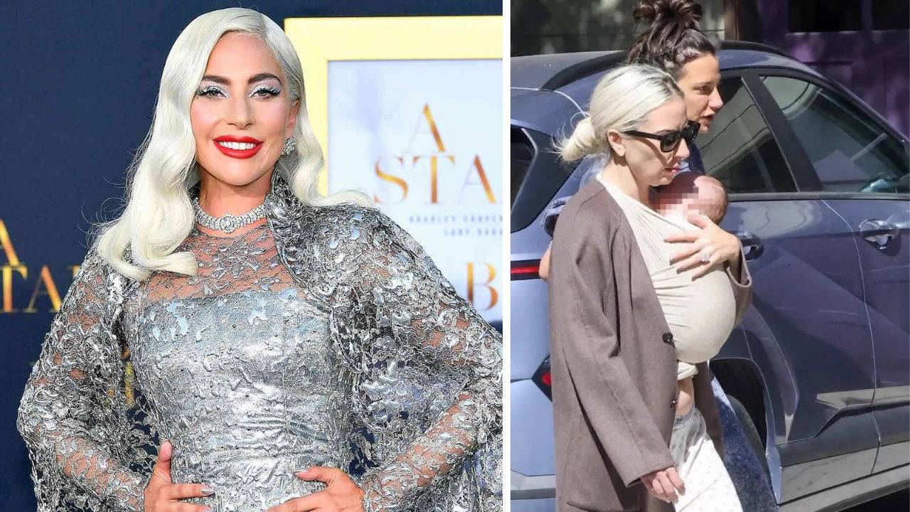 Lady Gaga İlk Bebeğini Kucağına Aldı