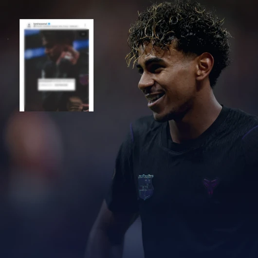 Lamine Yamal'dan Lemina'ya Sosyal Medya Göndermesi