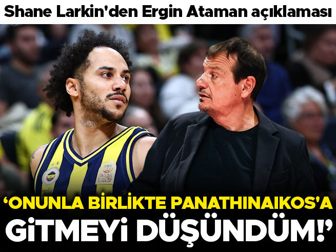 Larkin: Ergin Ataman ile Panathinaikos'a gitmeyi düşündüm