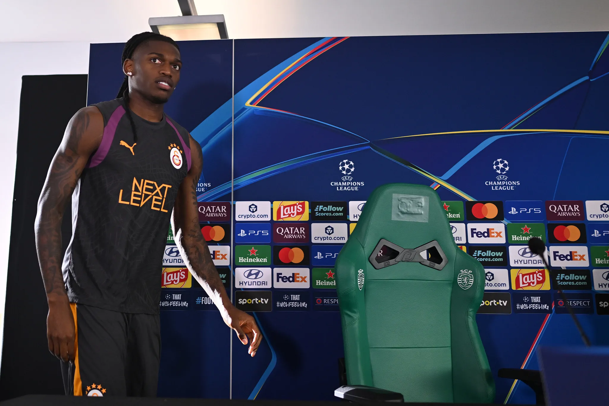 Leao'dan Sporting maçı öncesi iddialı sözler: Kazanmaya geldik