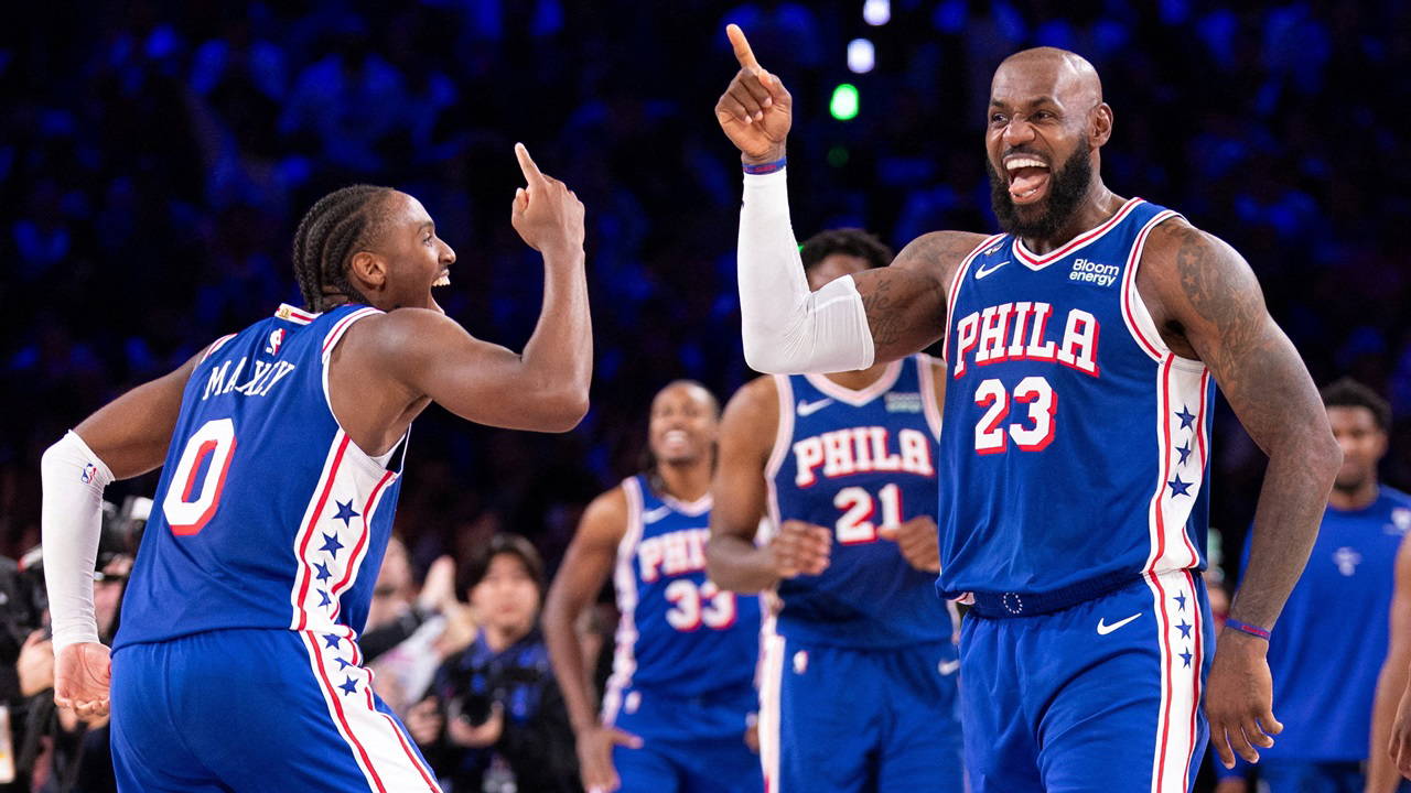 LeBron James'li 76ers, 29 sayı geriden gelip Cavaliers'ı yıktı