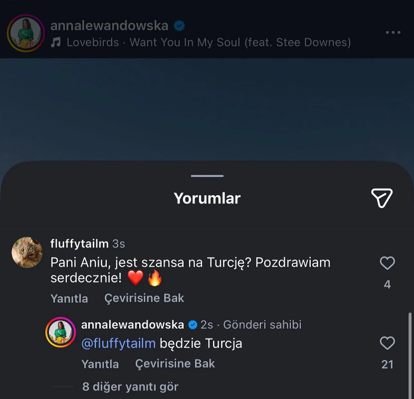 Lewandowski'nin eşi transferini duyurdu: Türkiye'ye geliyor