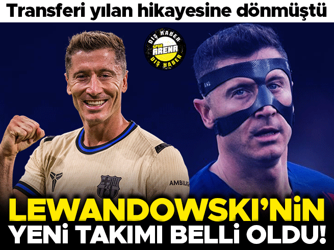 Lewandowski'nin yeni takımı belli oldu: MLS'te dev bir adım