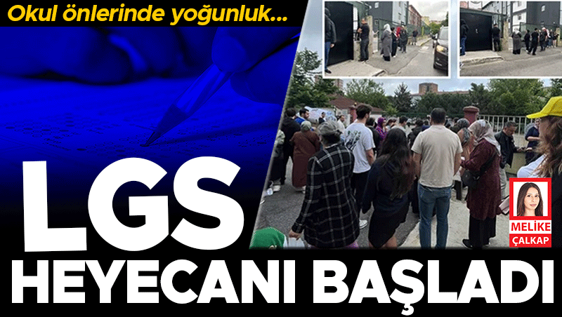 LGS 2023 Merkezi Sınavı: 81 İlde 1 Milyon Öğrenci Ter Döküyor