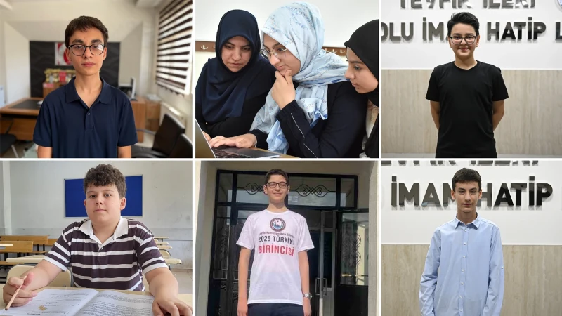 LGS'de imam hatip başarısı: 31 öğrenci tam puan aldı