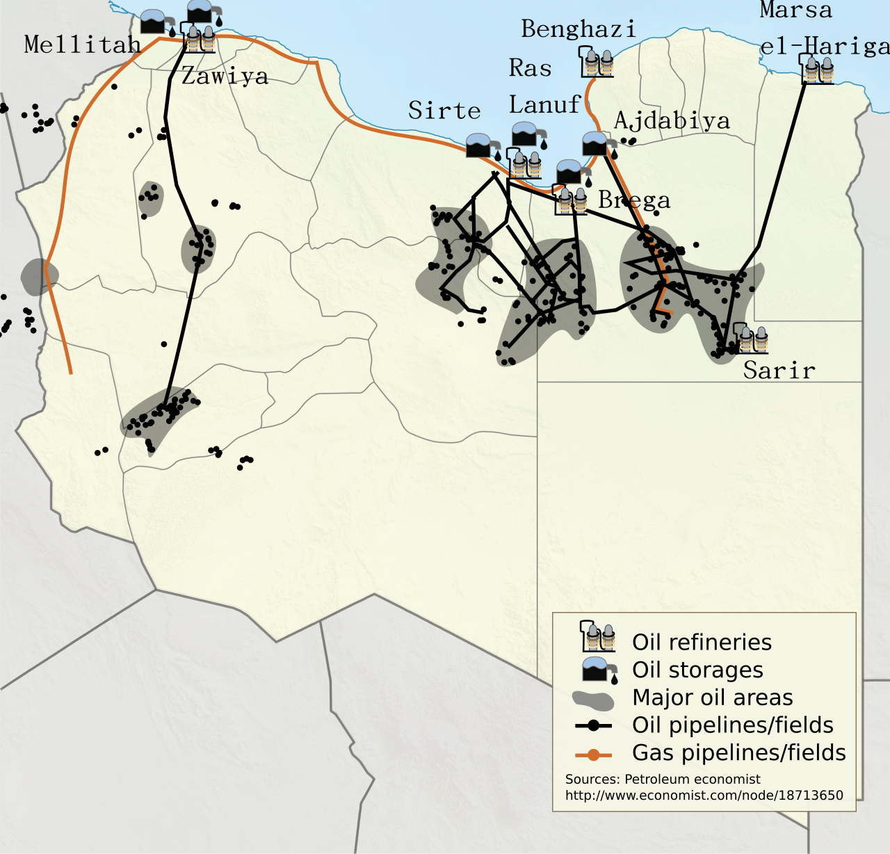 Libya petrol üretiminde 13 yılın zirvesine ulaştı