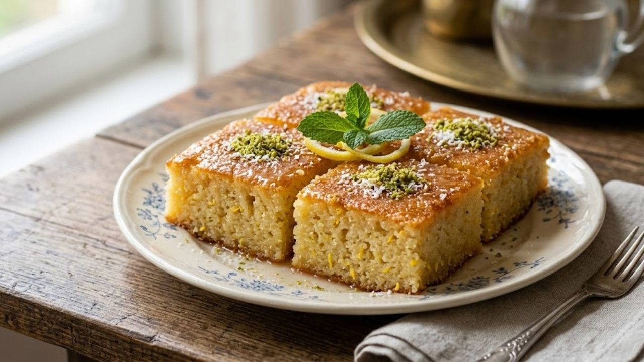Limonlu revani tarifi: Şerbetli tatlıya ferah dokunuş