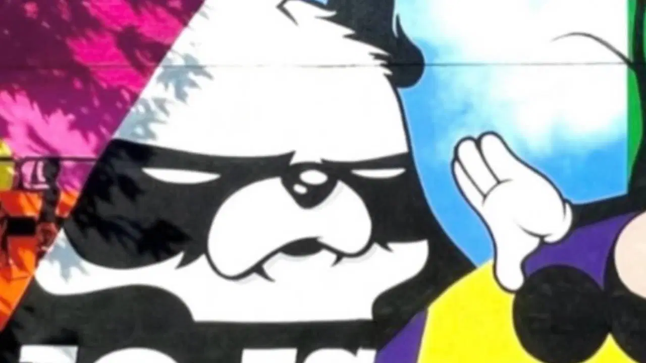 Lunatic'in 'Küskün Panda'sının Üzerine Sincap Çizildi: Ordu'da Sanat Skandalı