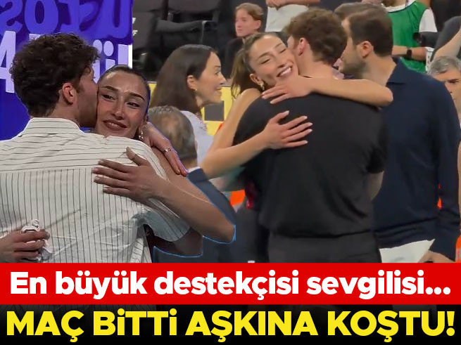 Maç Bitti, Aşk Başladı: Hande Baladın Sevgilisinin Kucağında