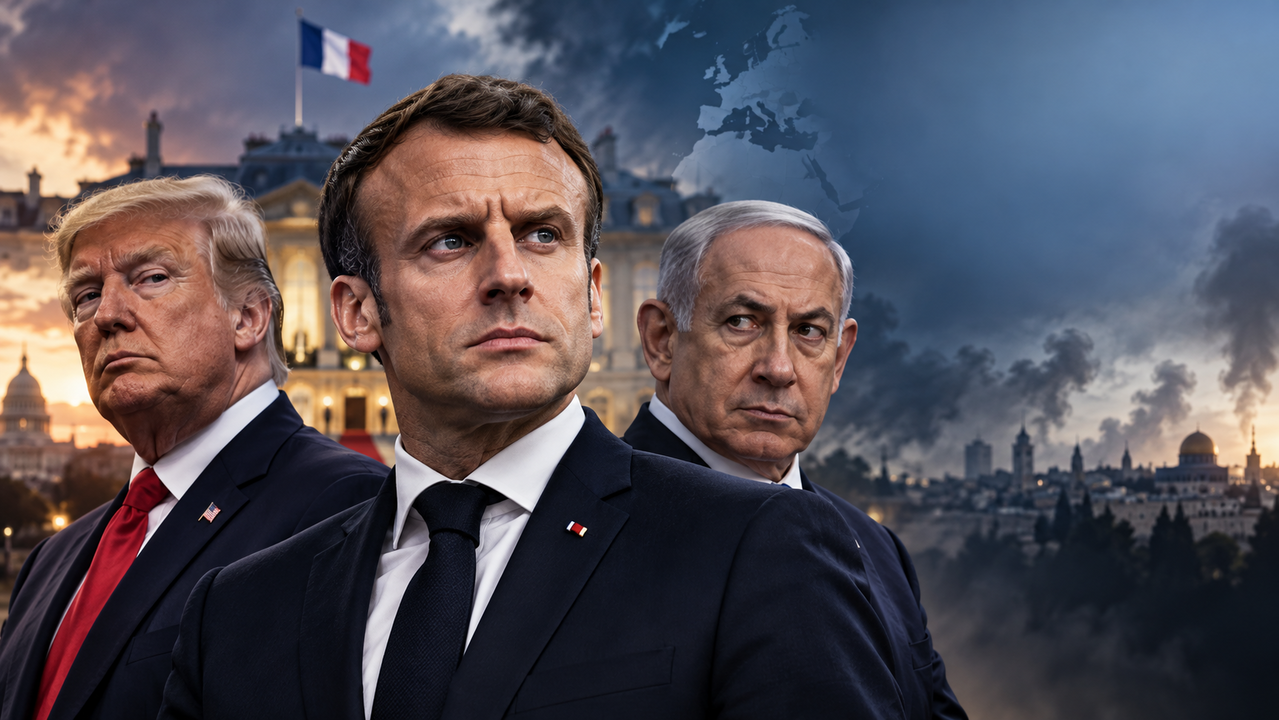 Macron'dan Trump ve Netanyahu'ya sert tepki: Fransa'da seçim kampanyası yürütüyorlar