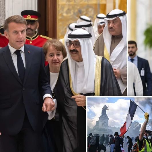 Macron Ülkesi Karışırken Körfez Turunda