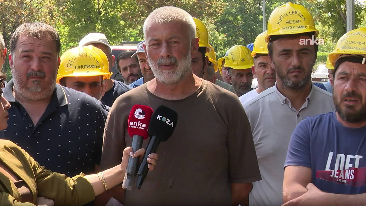 Madencilerin Bakanlık önündeki eylemi sürüyor: 'Yarın direnişin 5. etabına geçiyoruz