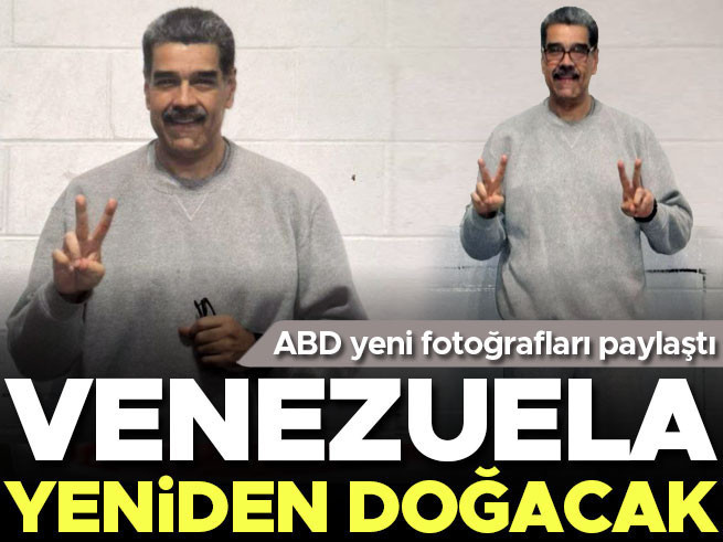 Maduro'dan Gözaltındaki İlk Fotoğraflar: 'Venezuela Yeniden Doğacak