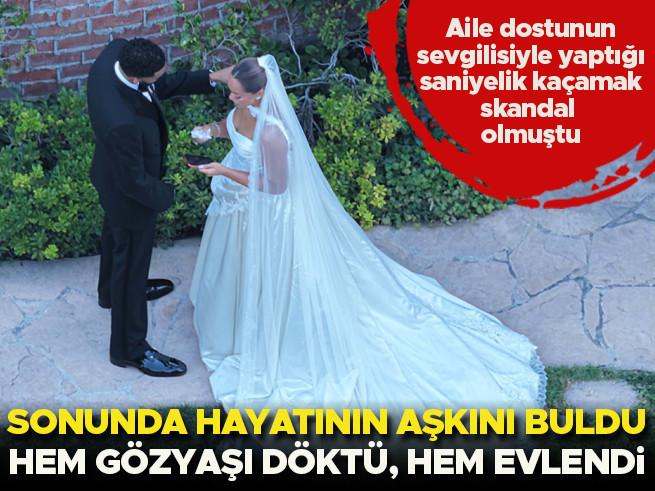 Magazin Skandalından Mutlu Son: Hayatının Aşkıyla Evlendi