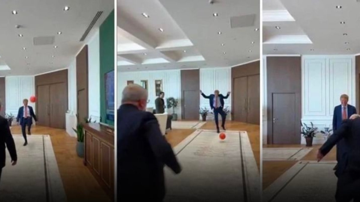 Makam odasında şatafatlı futbol maçı: Büyükelçiye gösterişli karşılama
