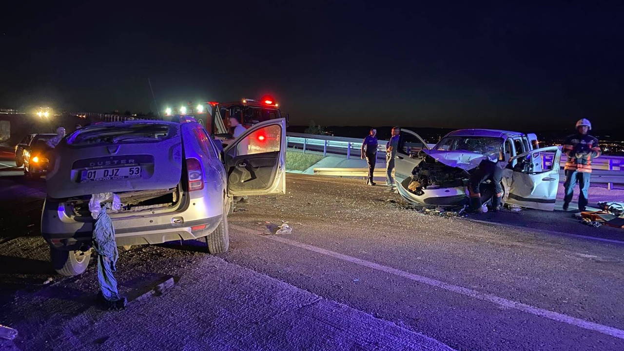 Malatya Çevre Yolu'nda bakım çalışması sırasında kaza: 6 yaralı