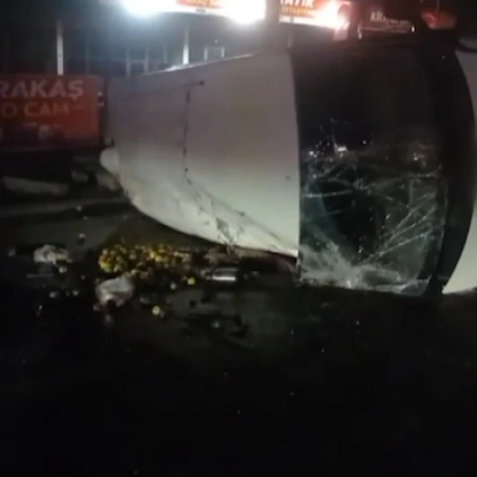 Malatya'da Minibüs Otomobille Çarpıştı: 5 Yaralı